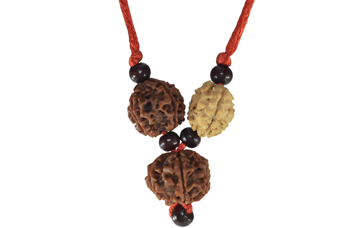 Trideva Blessings Vidya Bandh / Vidya Kavach / Rudraksha Kavach - Lab Certified