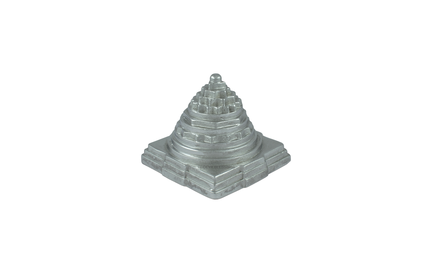 Trideva Blessings Parad Meru Shree Yantra - Made in Mercury (Approx 395 Gram)