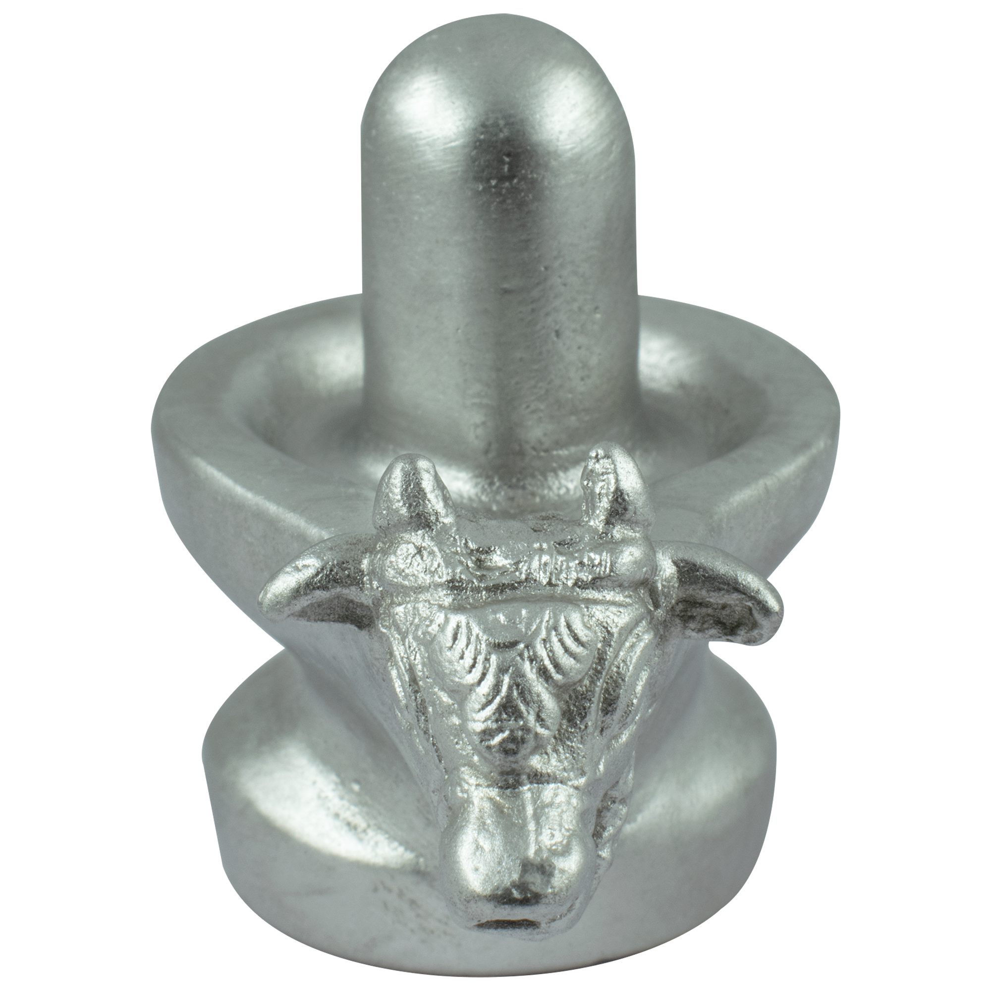 Trideva Blessings Parad Nandi Shivling - Made in Mercury (Approx 292 Gram)