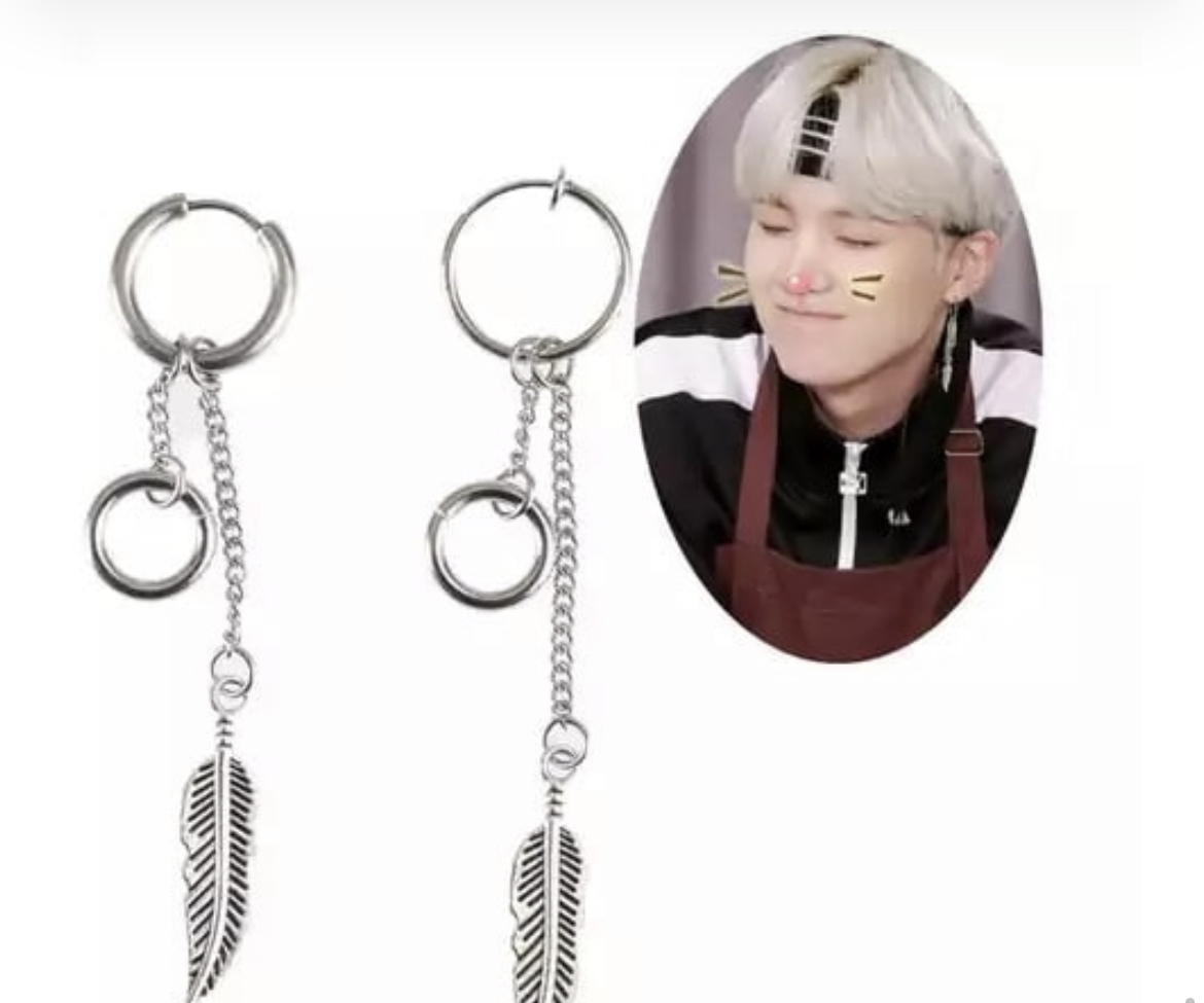 BTS YOONGI EARRINGS