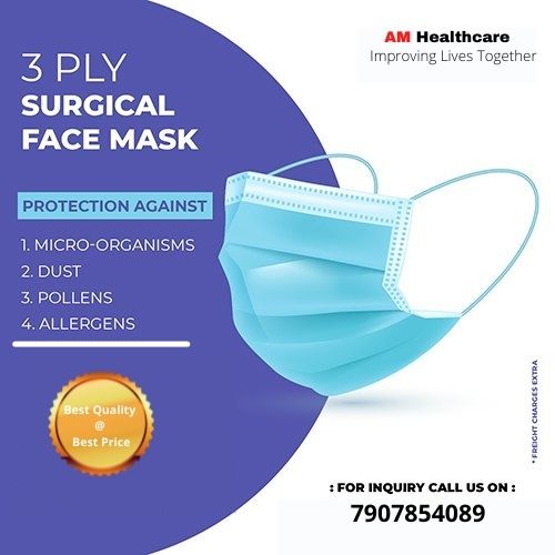 3 PLY Surgical Mask