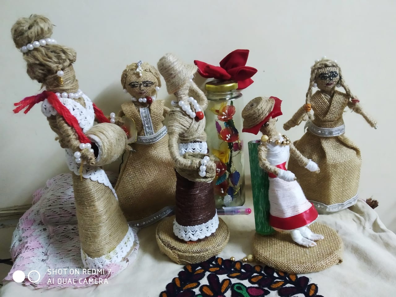 5 Jute Dolls Band