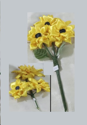 Six Saturn Sunflowers