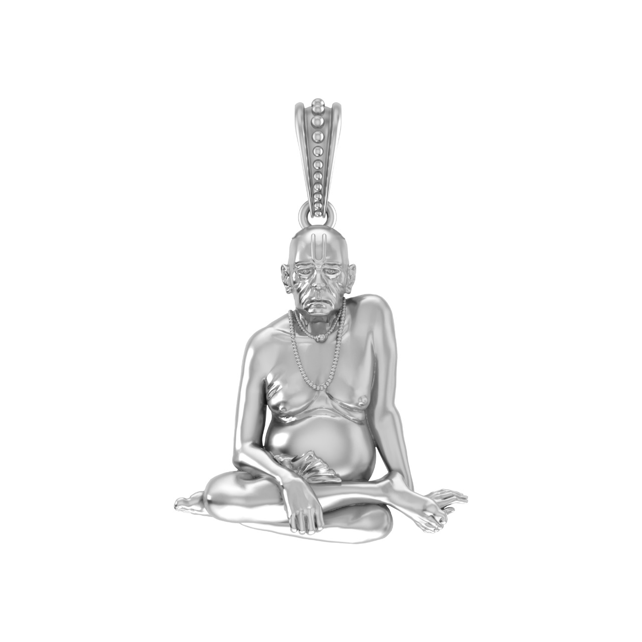 Swami Samartha 925 Silver Pendant