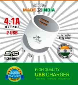 Dual Port 4.1 Amp. Charger in warrenty