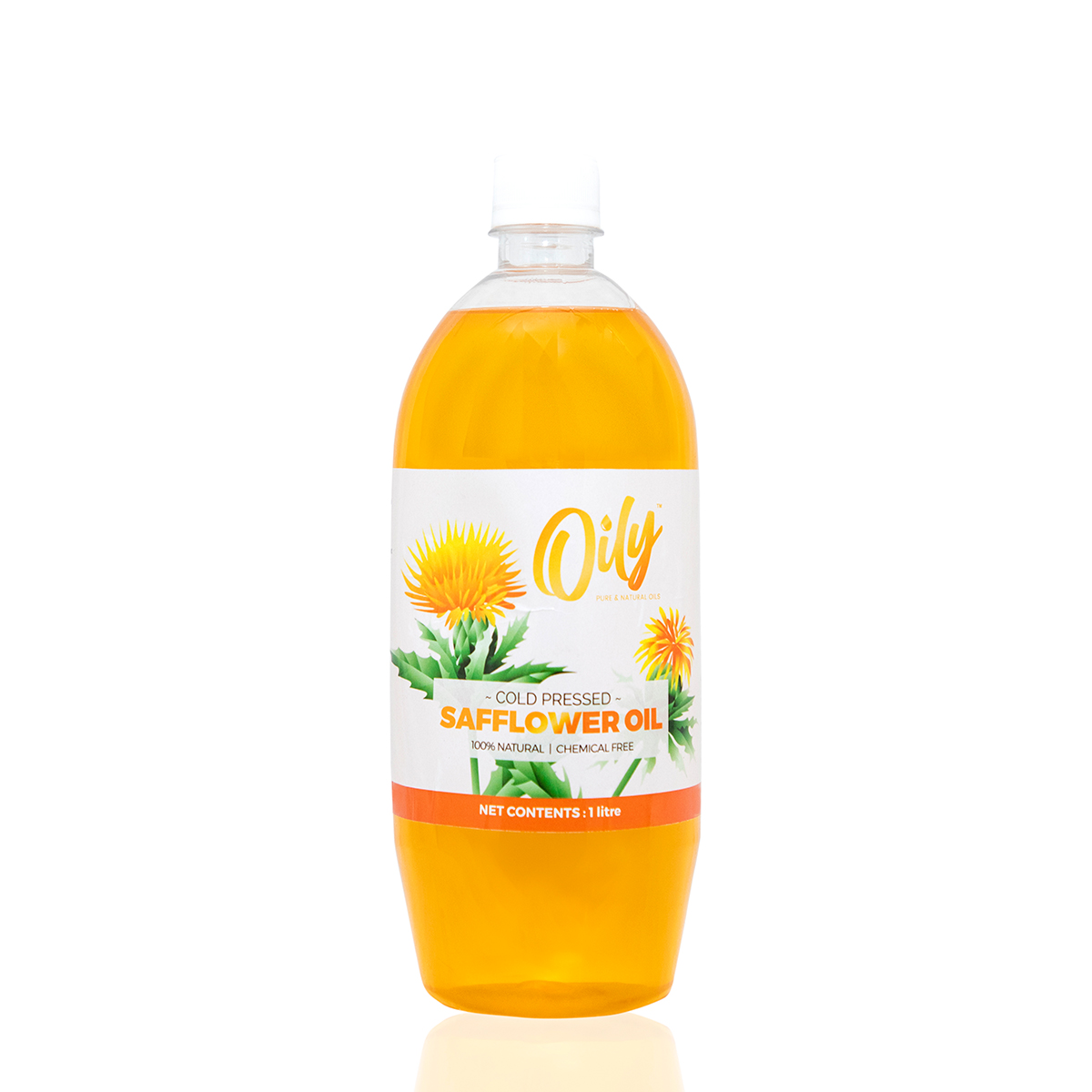 Cold Pressed Safflower Oil - 1 litre
