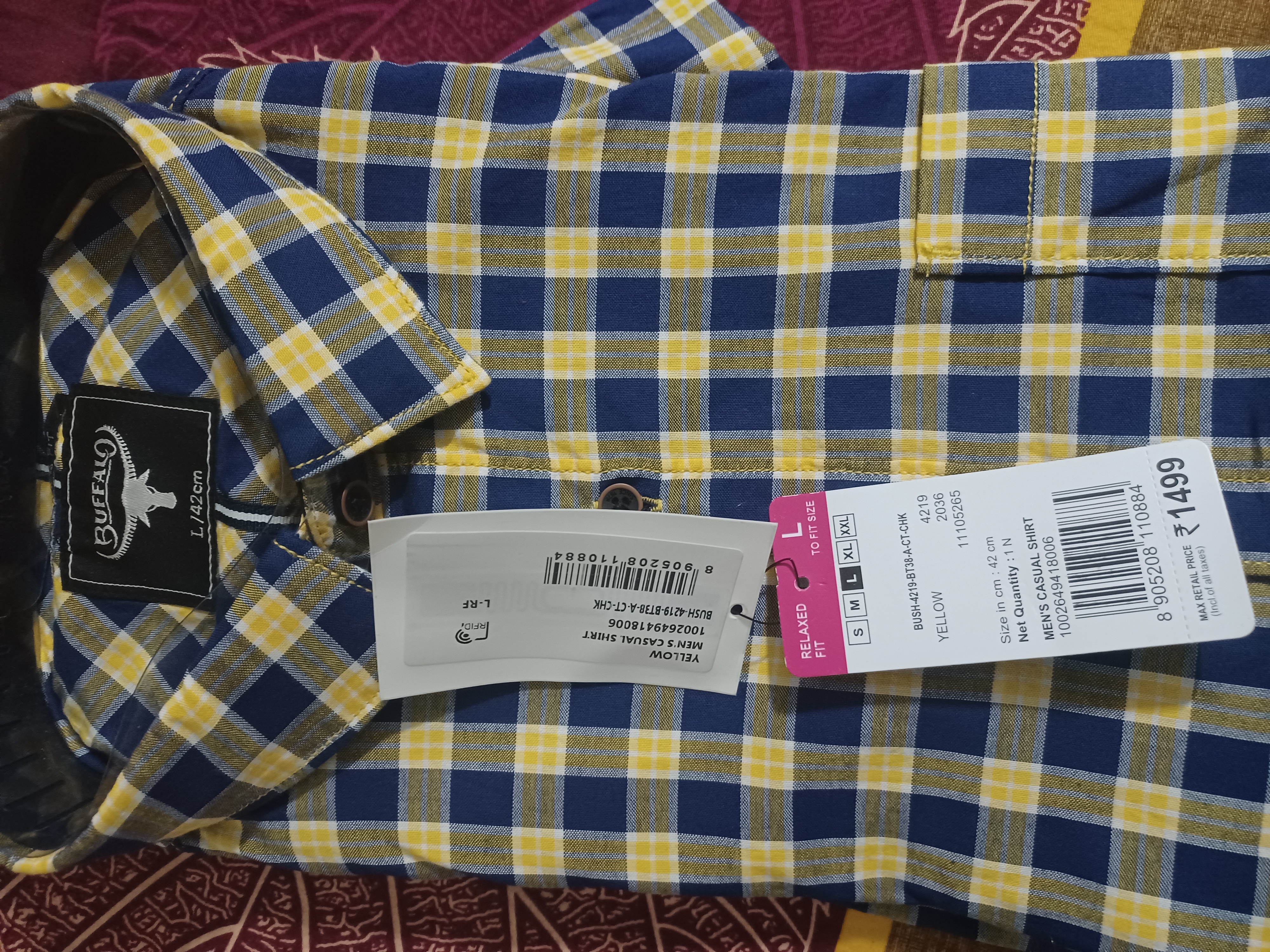 Buffalo yello blue