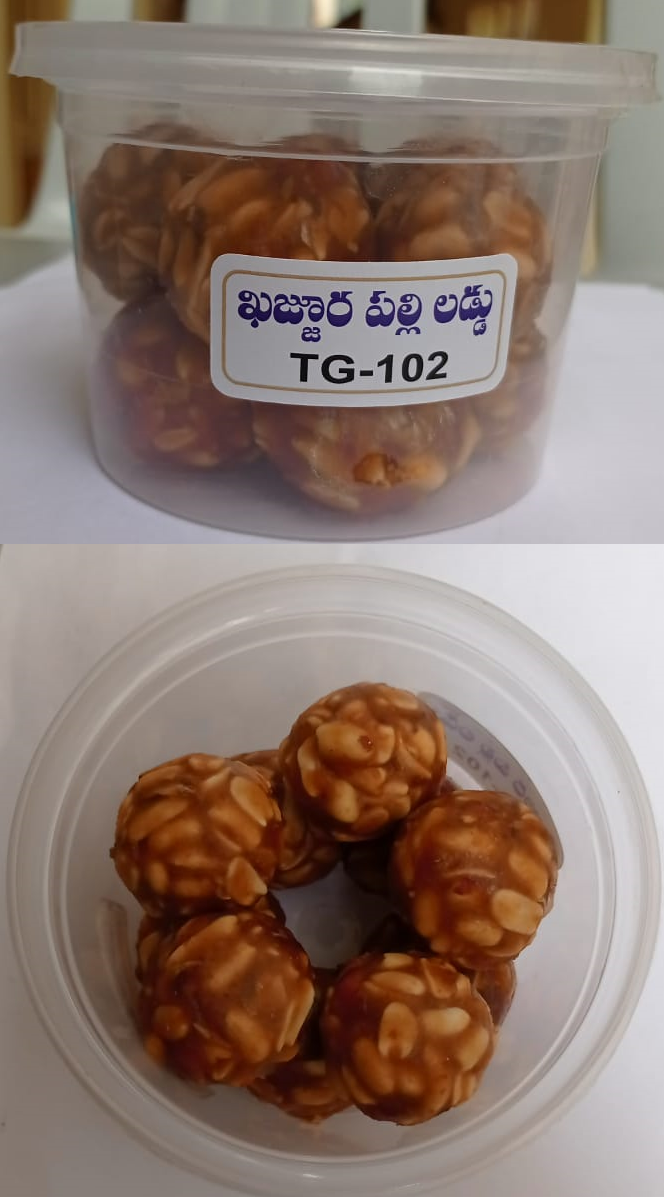 Groundnut Laddu with Dates
