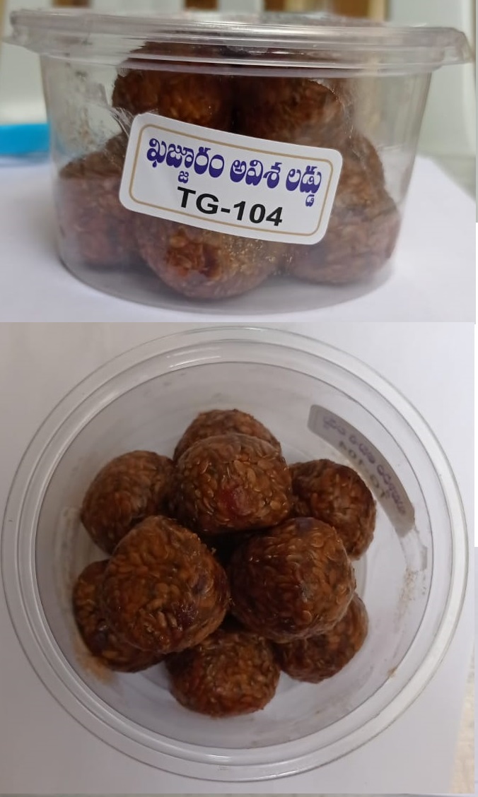 Flaxseeds Laddu with Dates