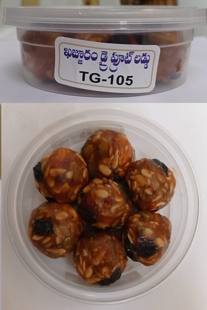 Dry fruit Laddu with Dates