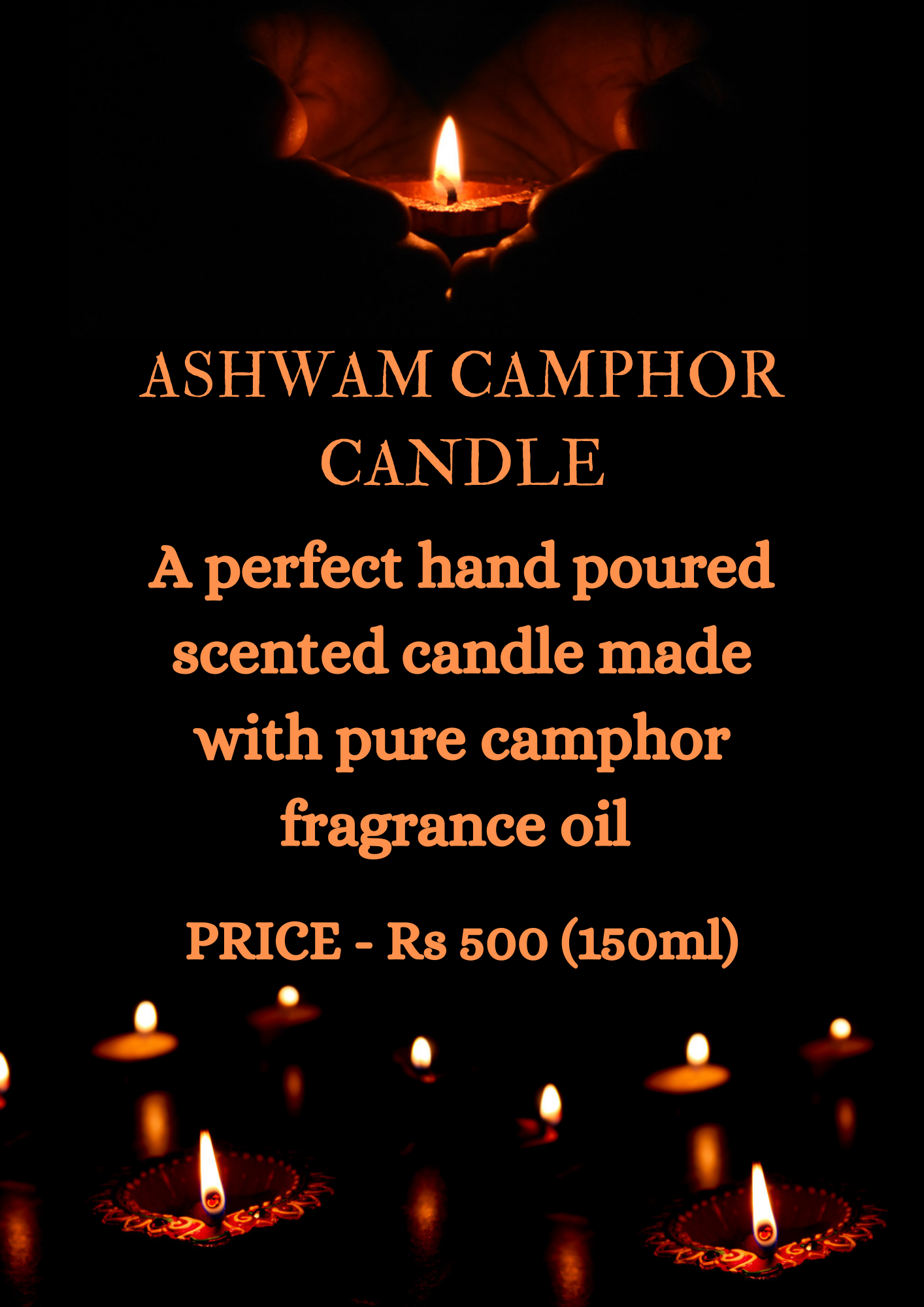 Ashwam Camphor Candles 