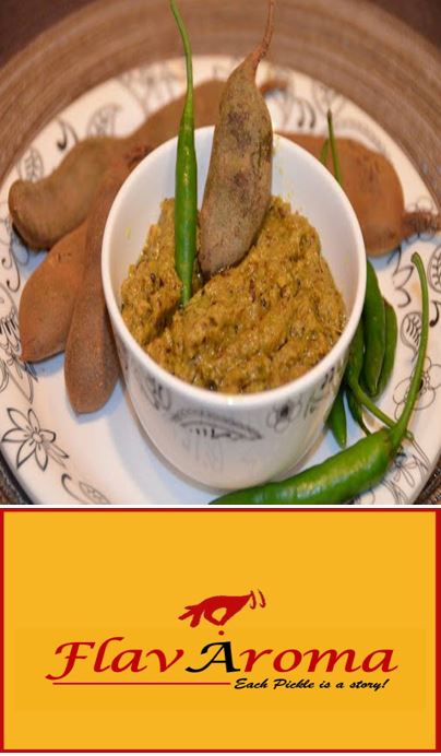 CHINTAKAYA THOKKU (With Green Chilli)/TAMARIND THOKKU (With Green Chilli)