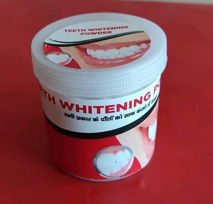 Teeth whitening powder
