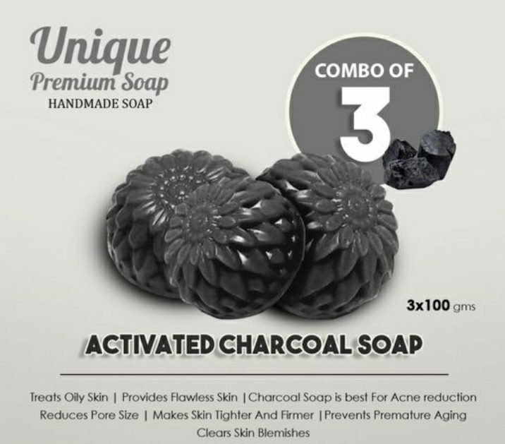 Charcoal soap 