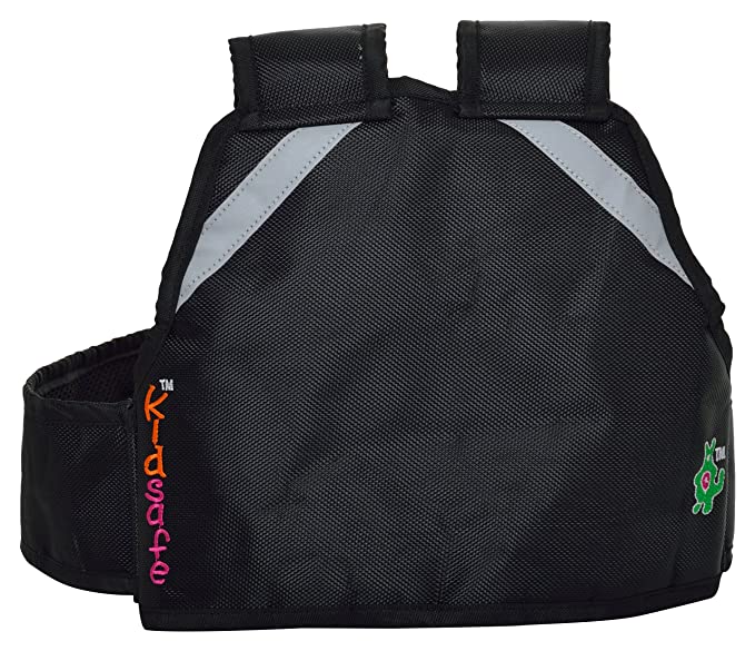 Kidsafe Two Wheeler Child Safety Seat Belt, Cool Black