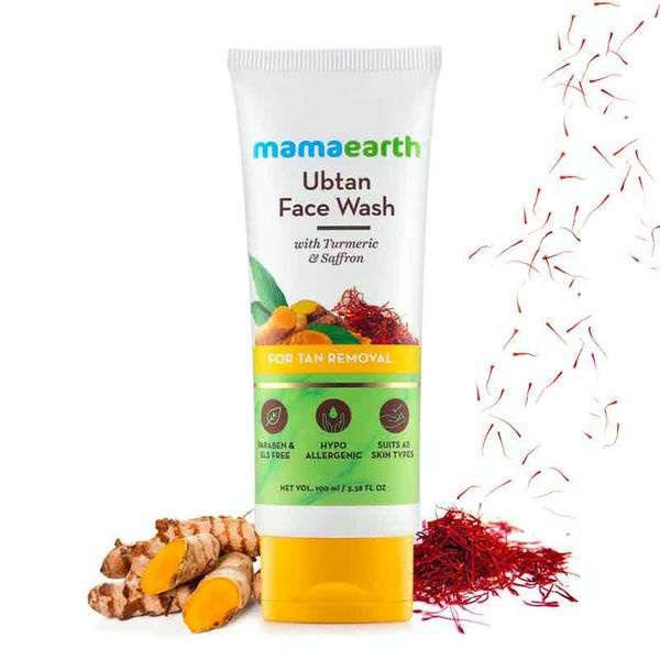 MamaEarth Ubtan Face Wash for Tan Removal 100ml