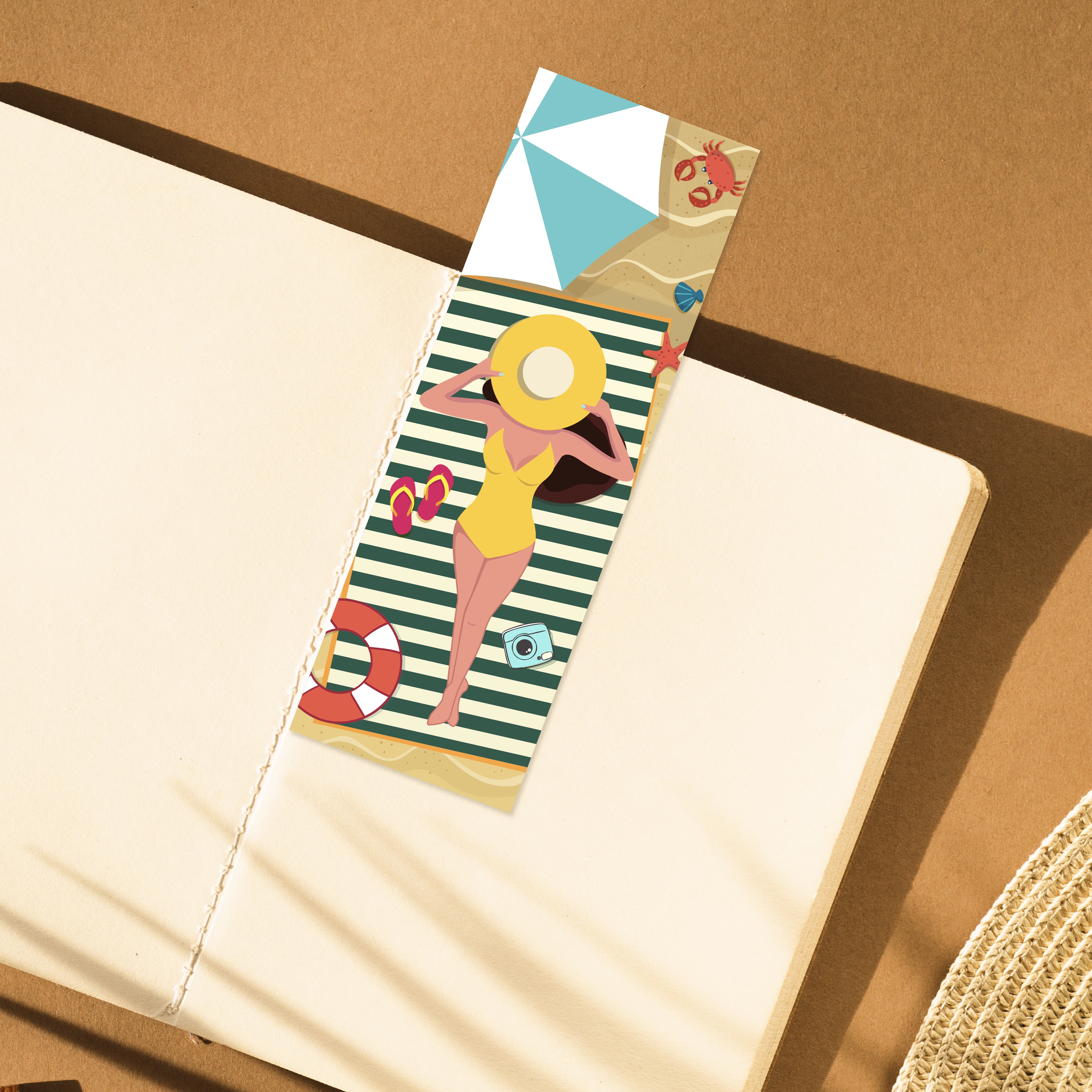 Beach Please Bookmark