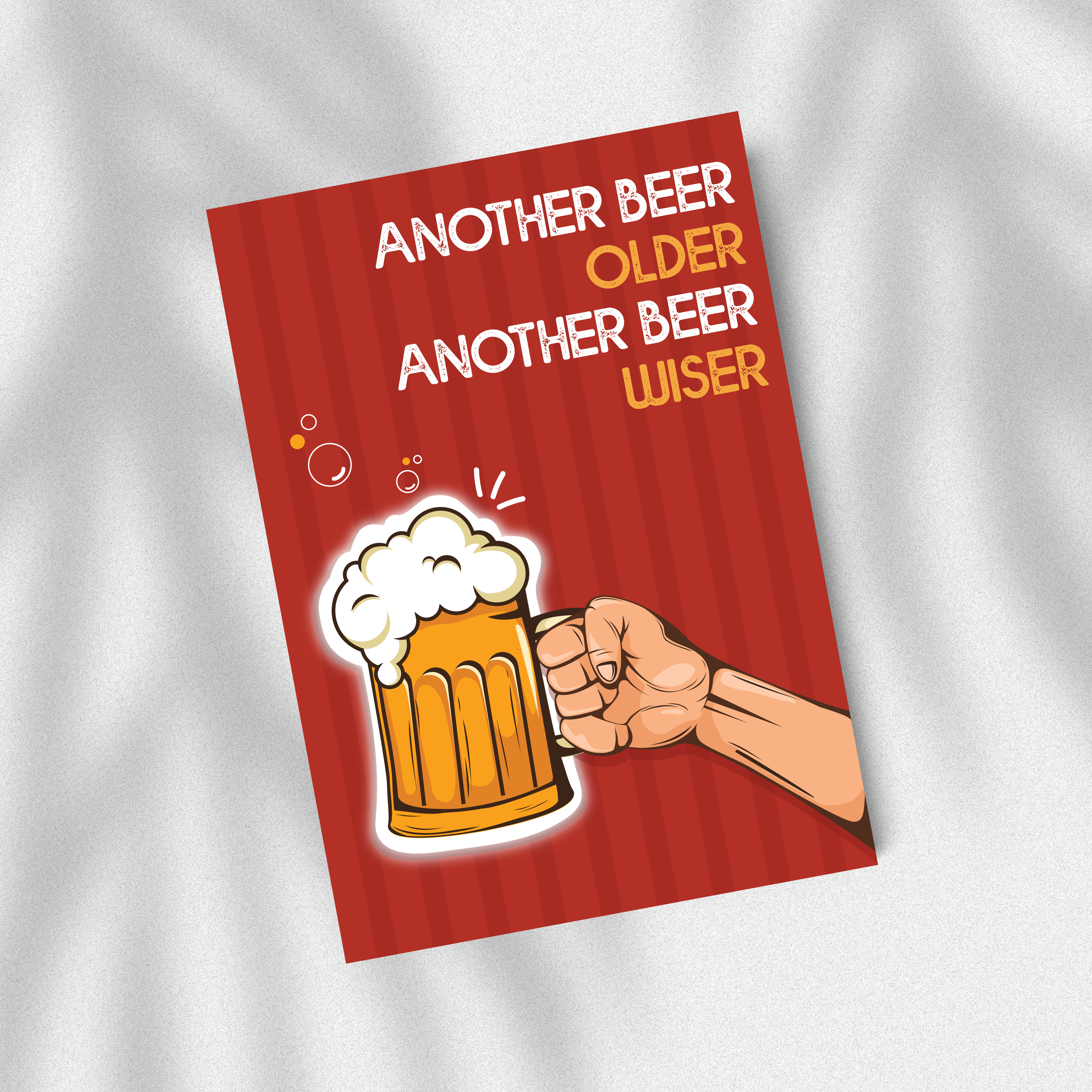 Beer Buddy Greeting Card