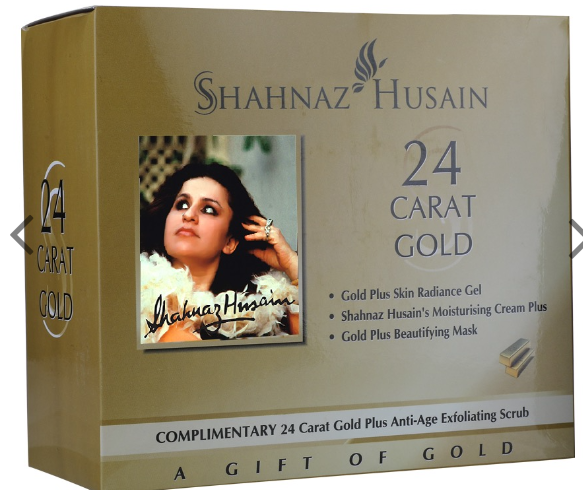 Shahnaz hussain 24 karat gold facial kit