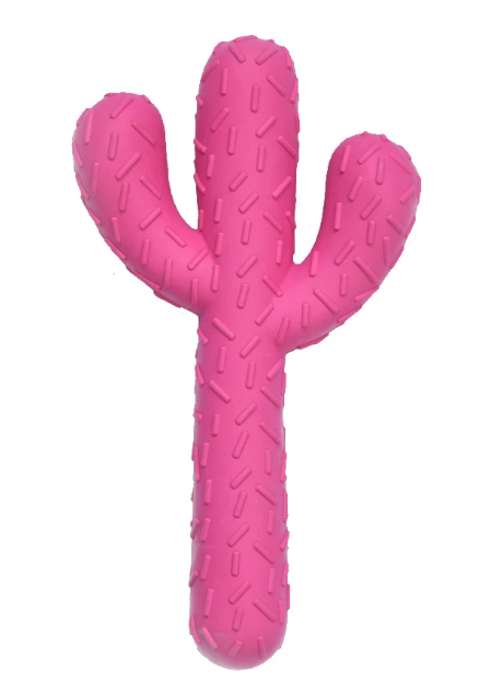HUFT Twistee Collection Cactus Chew Dog Toy