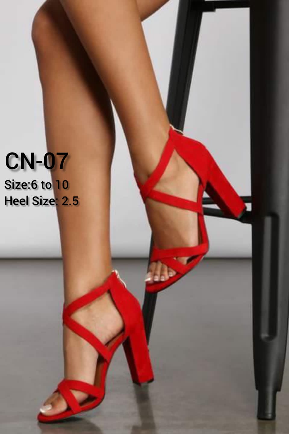 HOT RED HIGH HEELS