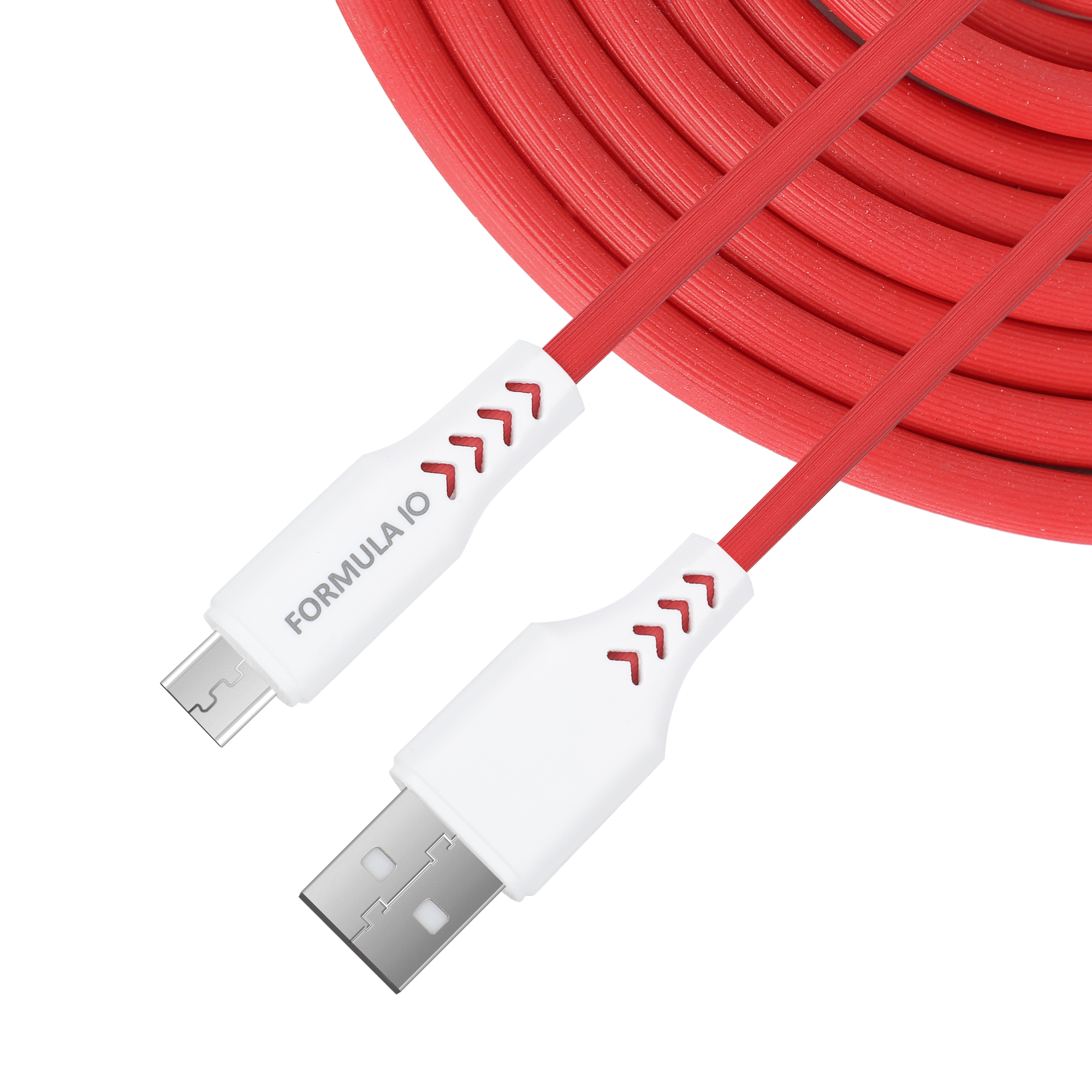 FormulaIO Micro USB 4.0 Amp, 2 Meter Fast Charging Long Lasting USB to Micro Data Cable Anti Tangle