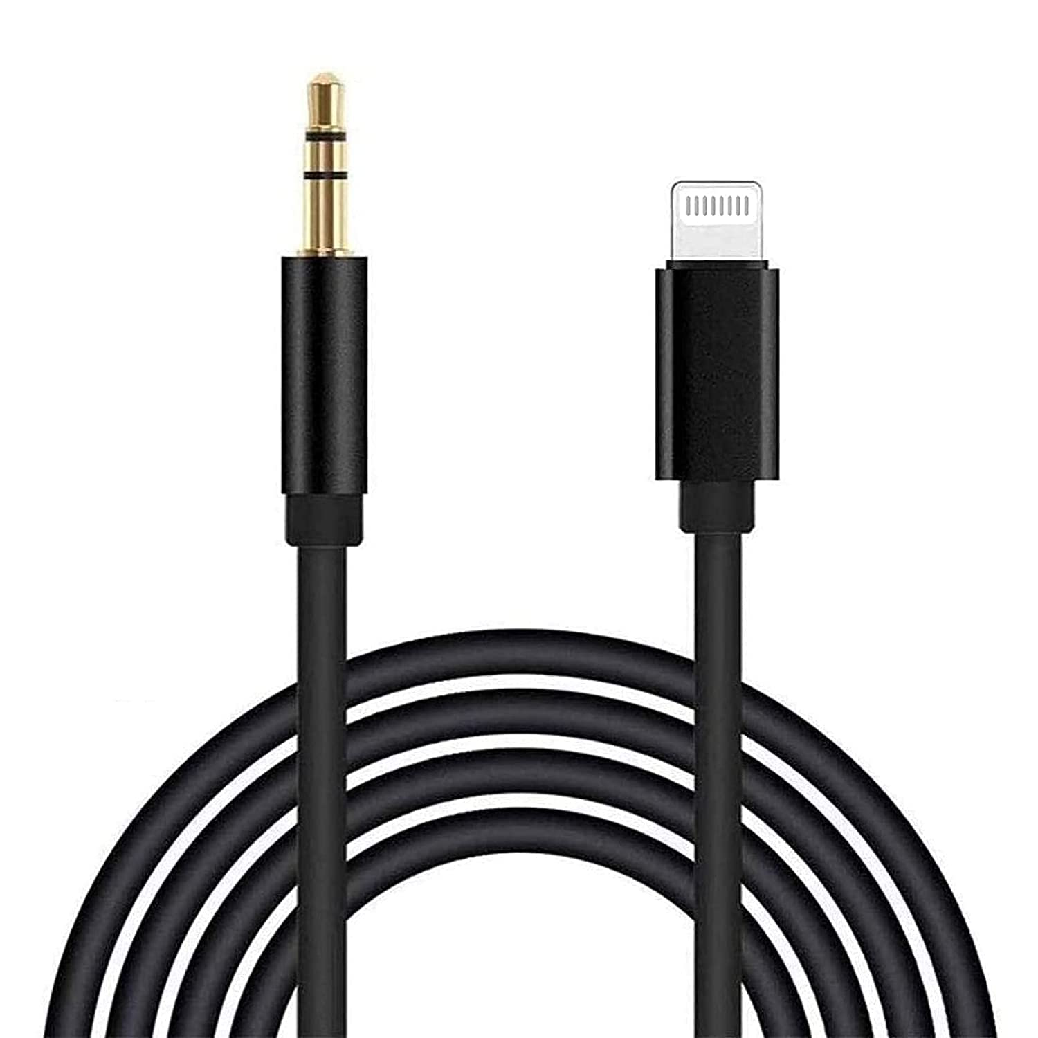FormulaIO AUX Cord Compatible with iPhone 3.3ft, Lightning to 3.5mm Male Stereo Audio Cable for iPhone 12 Mini/12/12 Pro/12 Pro Max/11/XS/XR/X/8/7/6/iPad/iPod/Speaker/Headphone