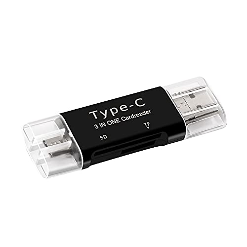 FormulaIO 3 in 1 Type-C OTG Smart Card Reader Multifunctional , Support USB 2.0/Micro USB/Type-C