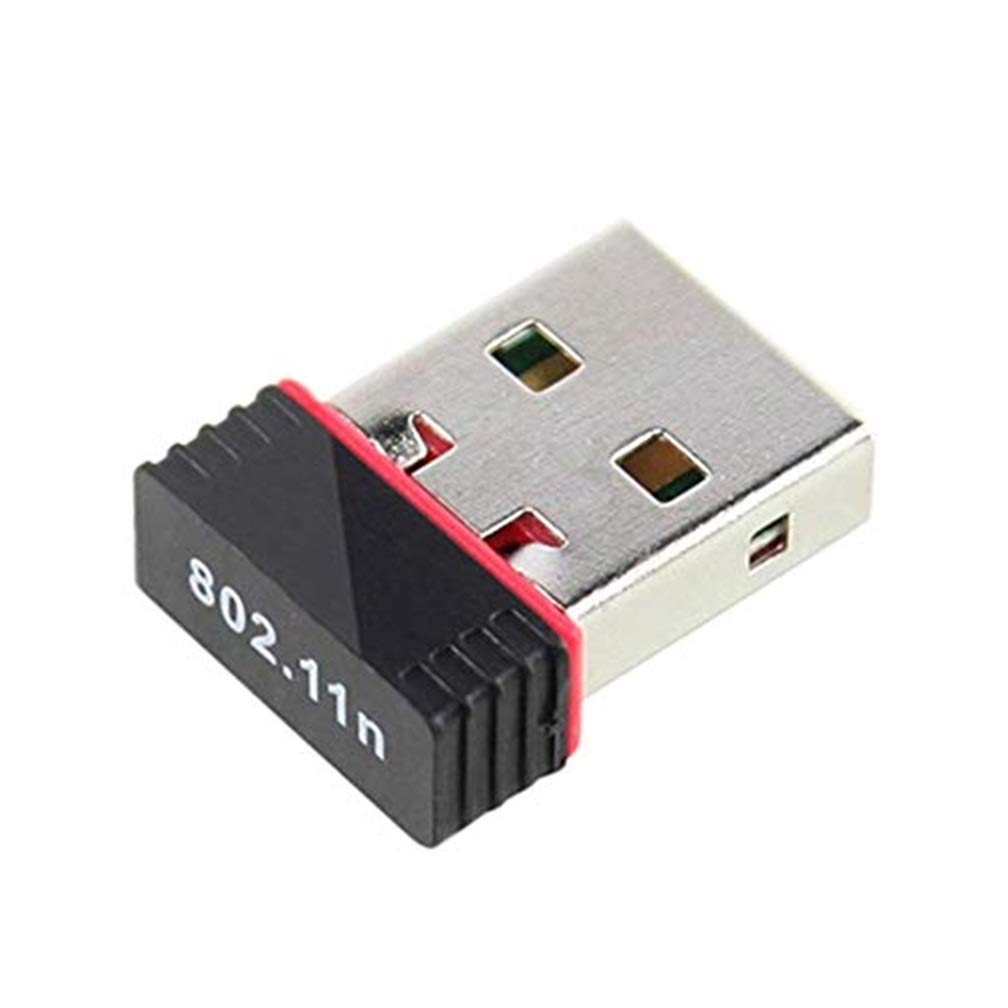 FIO USB WiFi Adapter for PC(TL-WN725N), N150 Wireless Network Adapter for Desktop - Nano Size WiFi Dongle Compatible with Windows 10/7/8/8.1/XP/ Mac OS 10.9-10.15 Linux Kernel 2.6.18-4.4.3