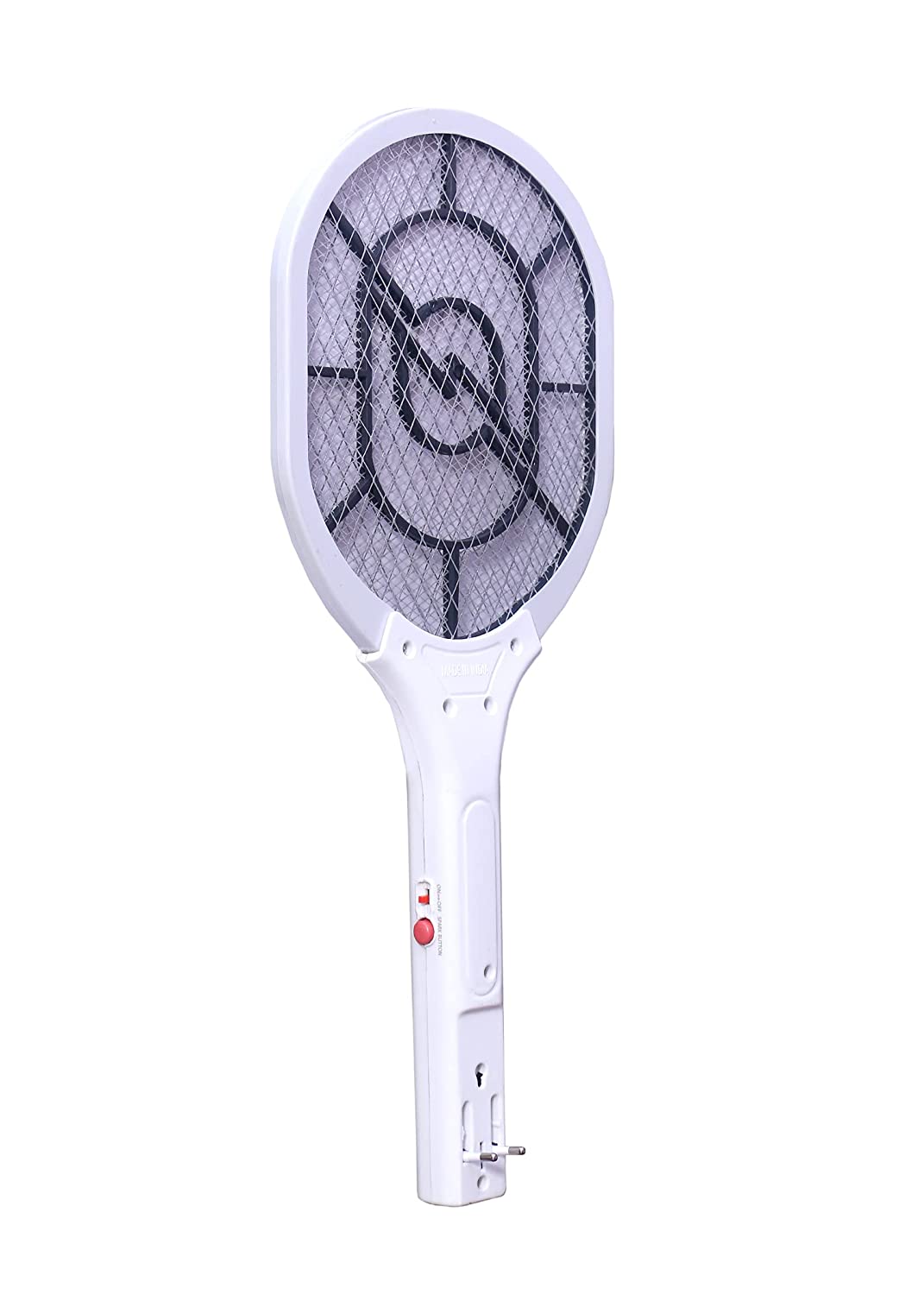 FormulaIO Rechargeable Anti Mosquito Killer Bat |Mosquito Racket |Fly Swatter |Electric Insect Killer |Shock Proof|400 mAh Battery (Made in India)