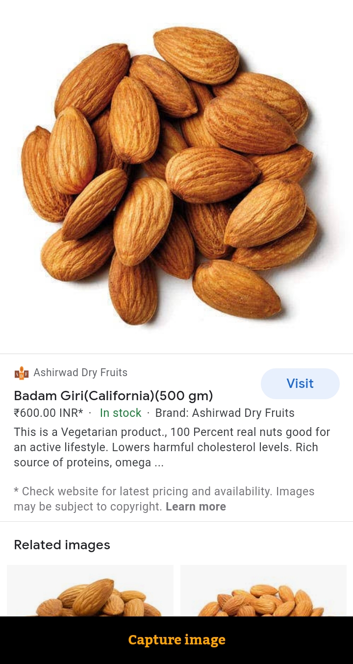 Rupaarv California Almond 250 gm