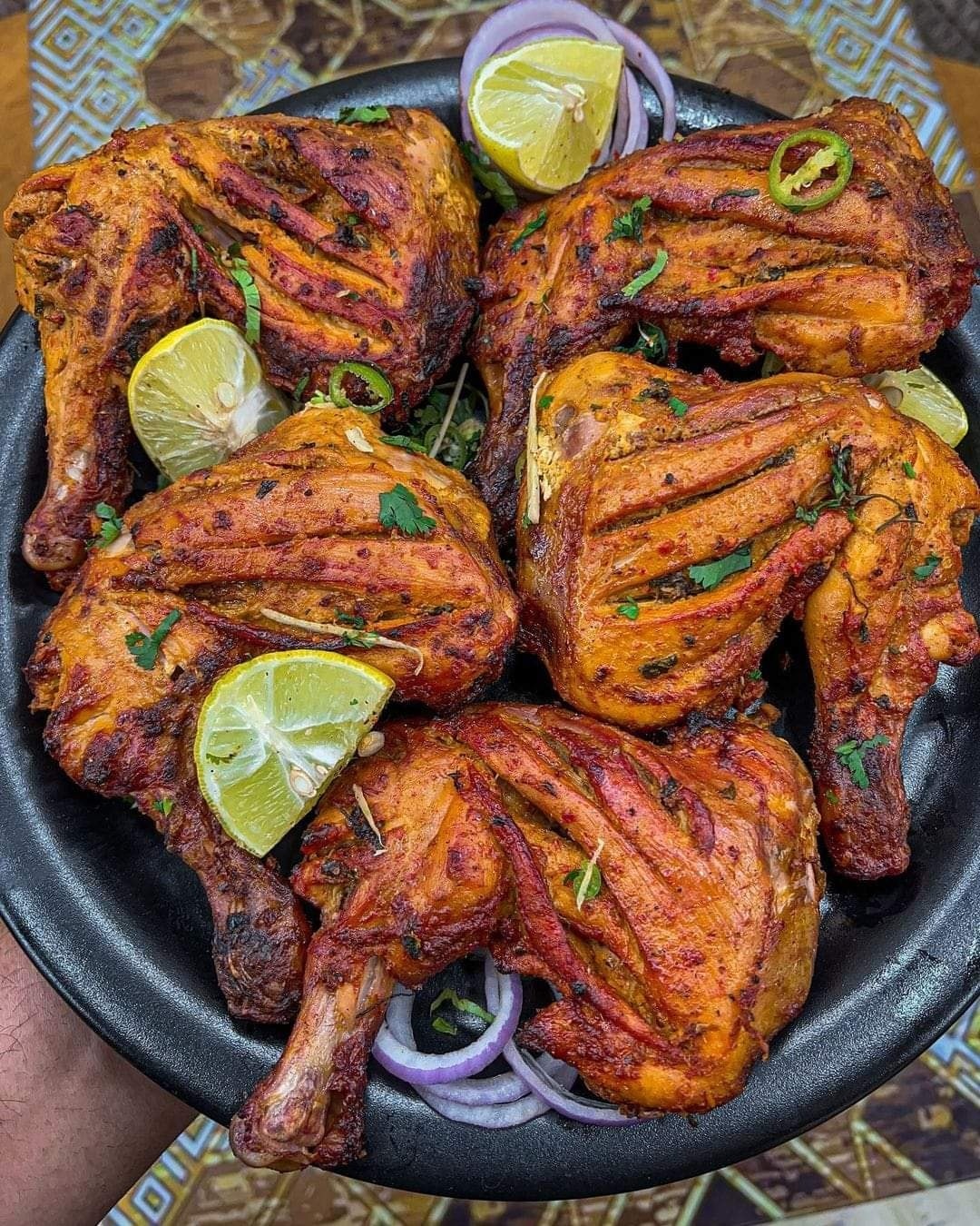 Chicken Tangdi Rice