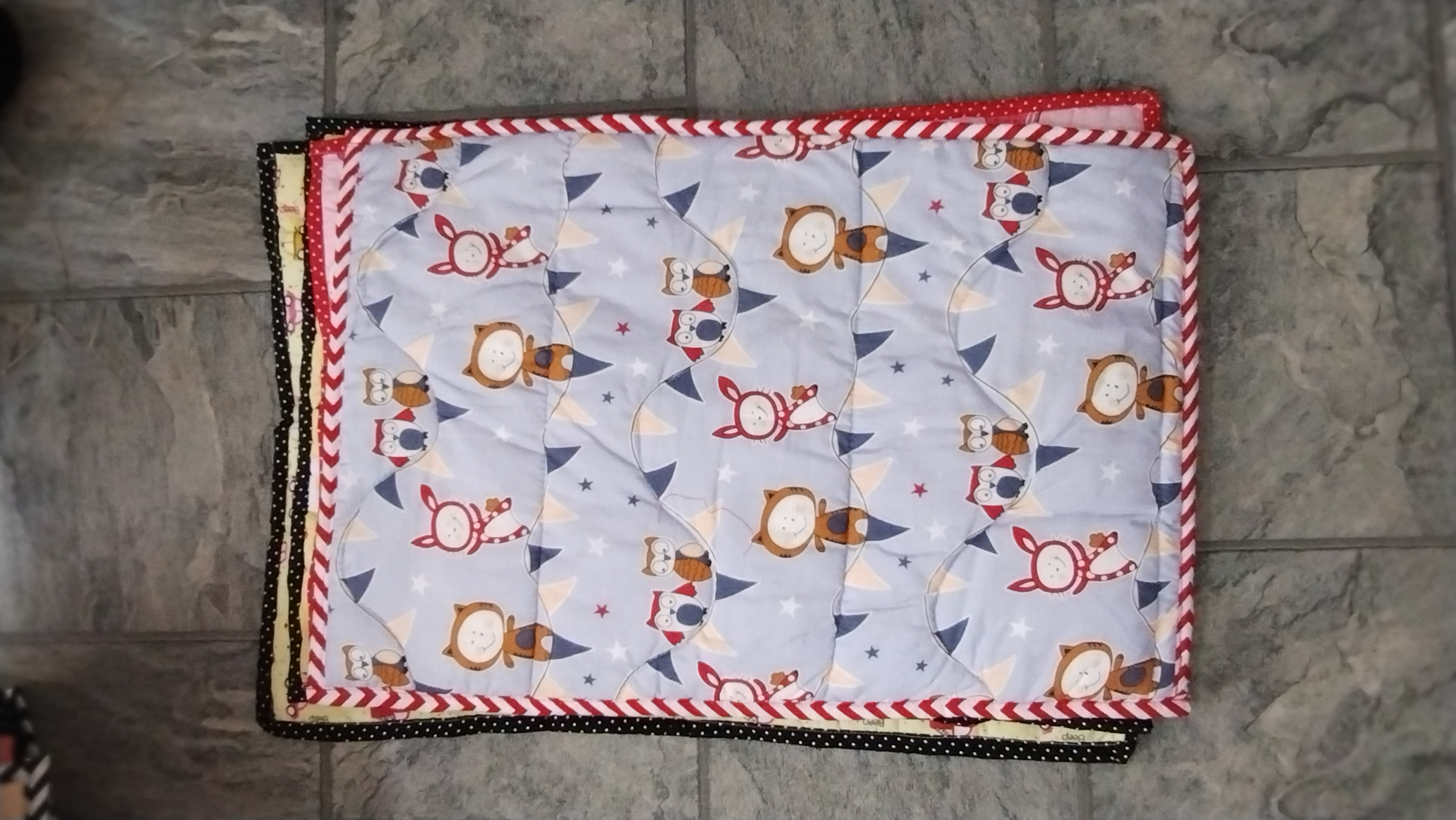 New Born Baby Cotton Mattress | Godari (Set of 3) 