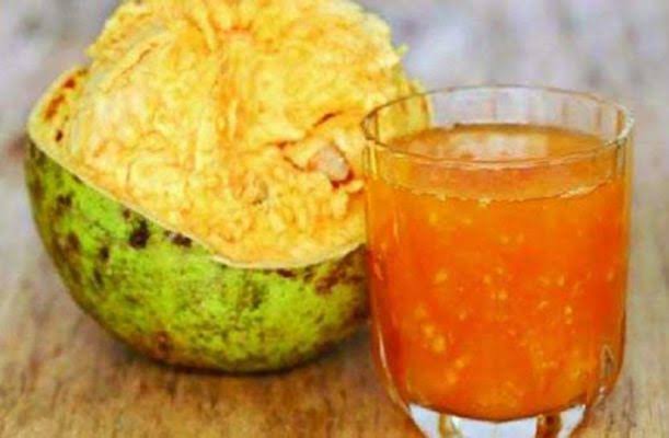 Homegrown Bael juice