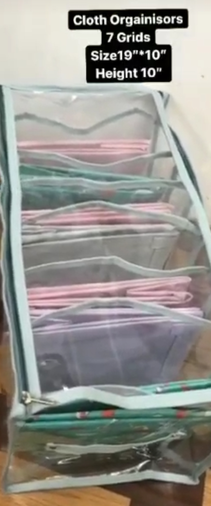 Cloth Organiser (contact for price)