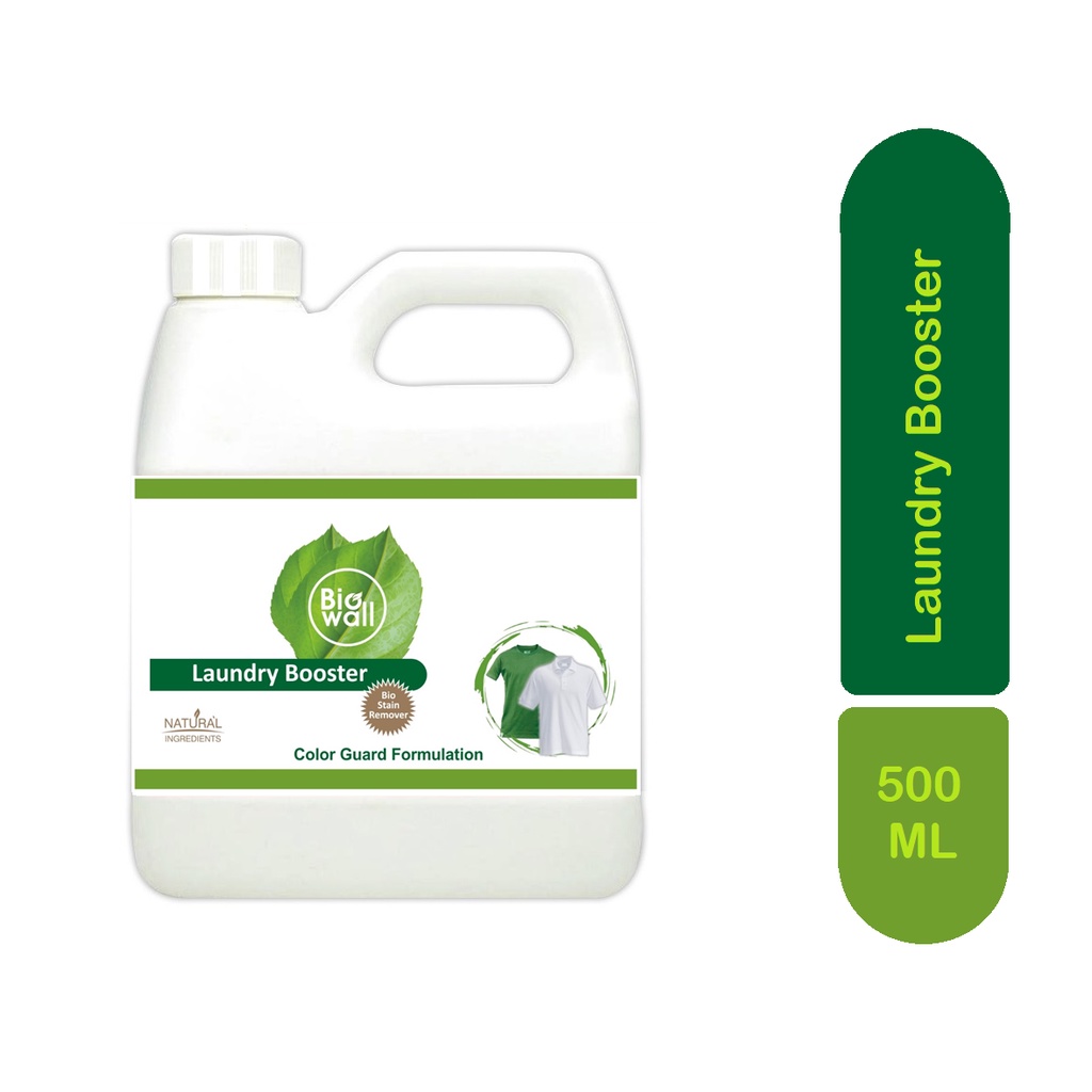Biowall Laundry Booster - Bio stain Remover made with natural ingredients (500 gm)