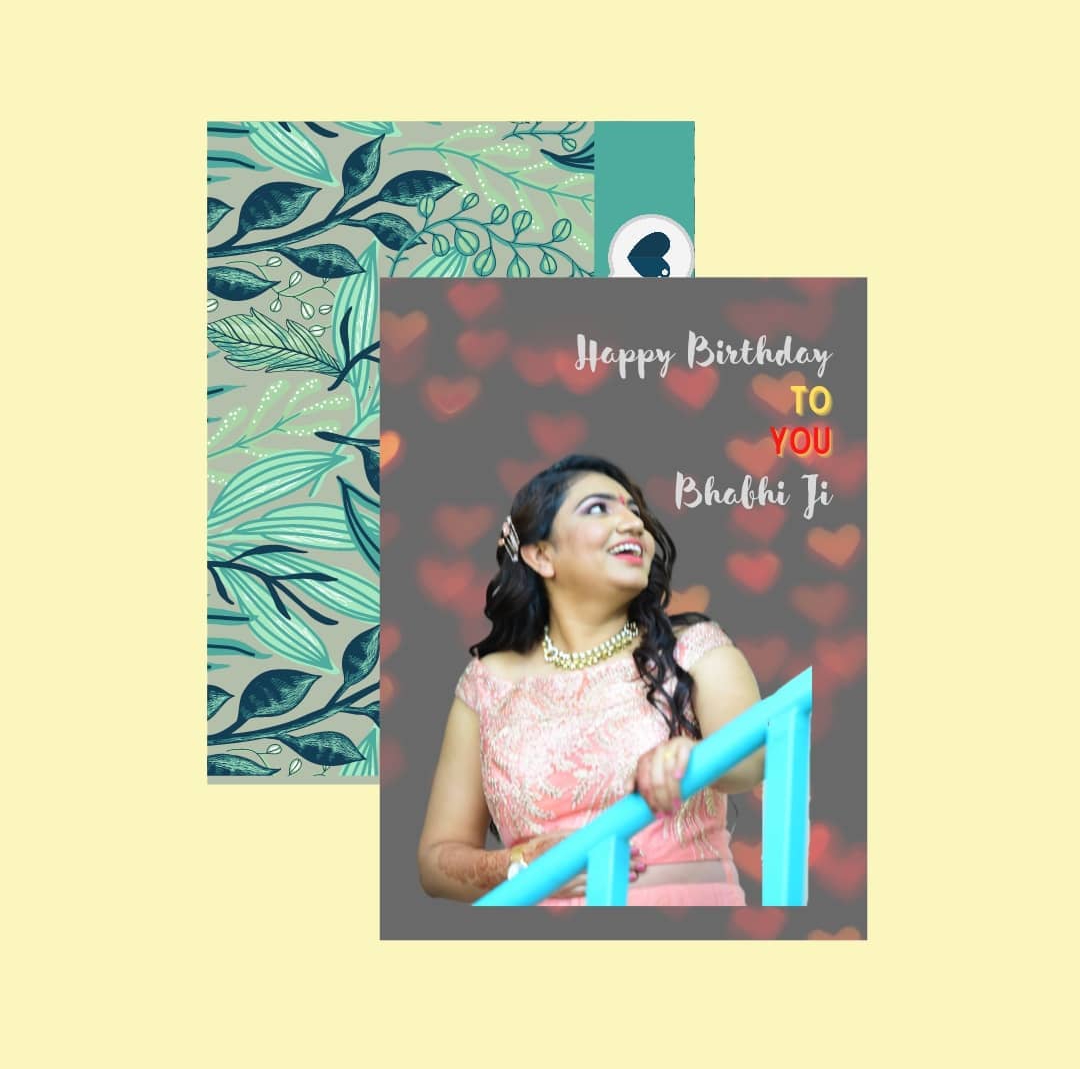 Customized Greeting Cards & Envelope Size 8.3*11.7 inches