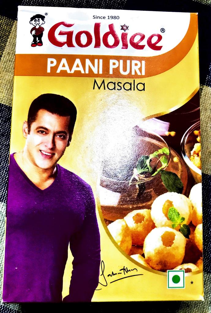 Goldie pani puri masala 100g