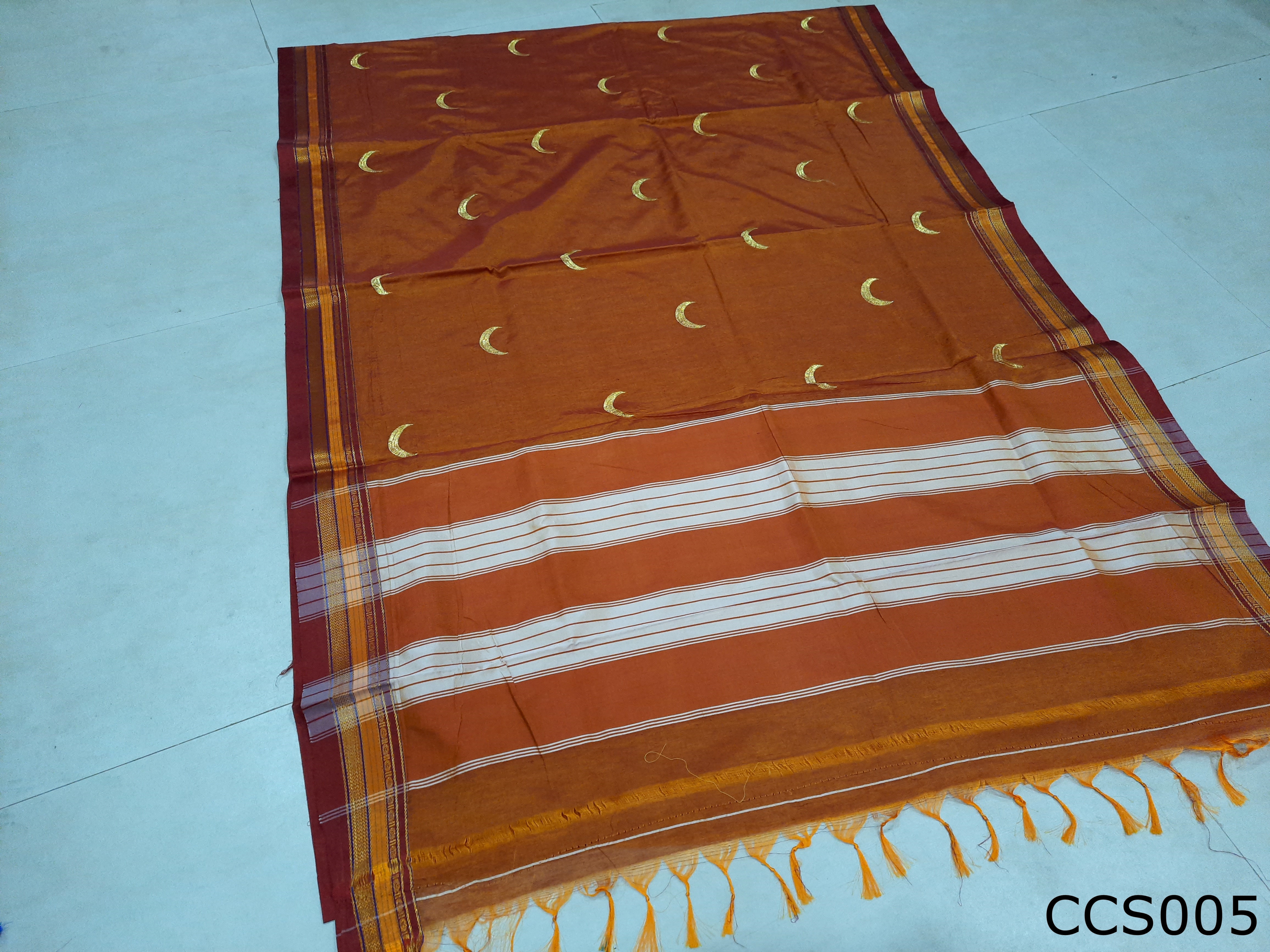 Cotton Silk Chandrasara Embroidery