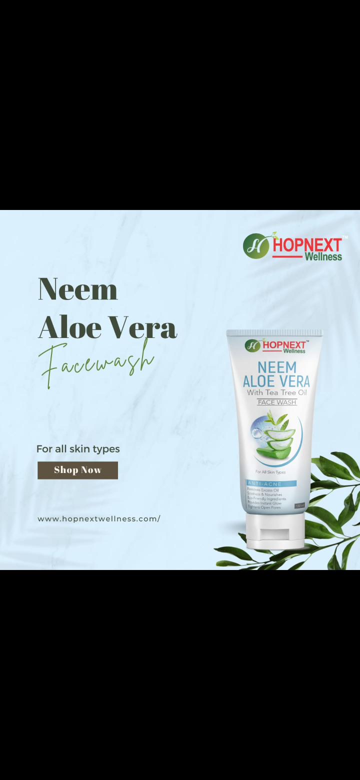 Neem Aloevera Facewash.  100ML