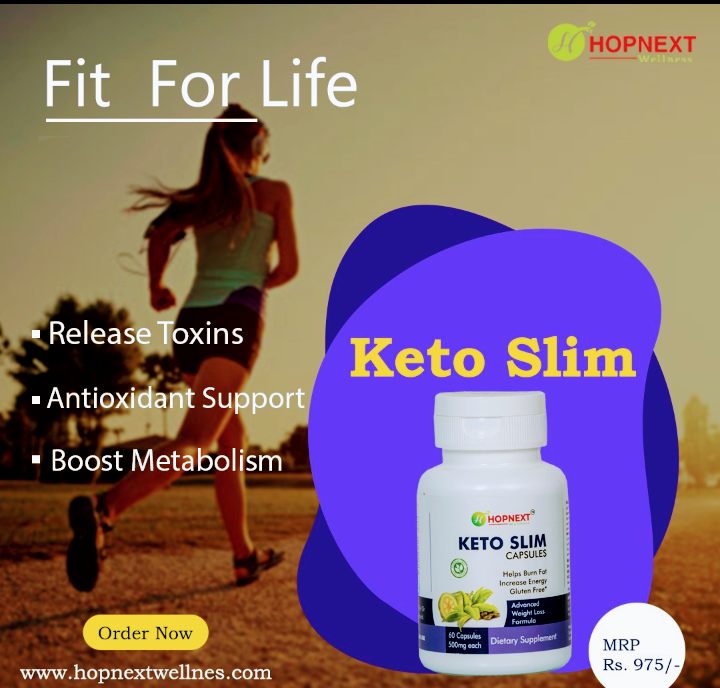 Keto Slim 100% Herbal Slimming Capsule.  60 Capsules