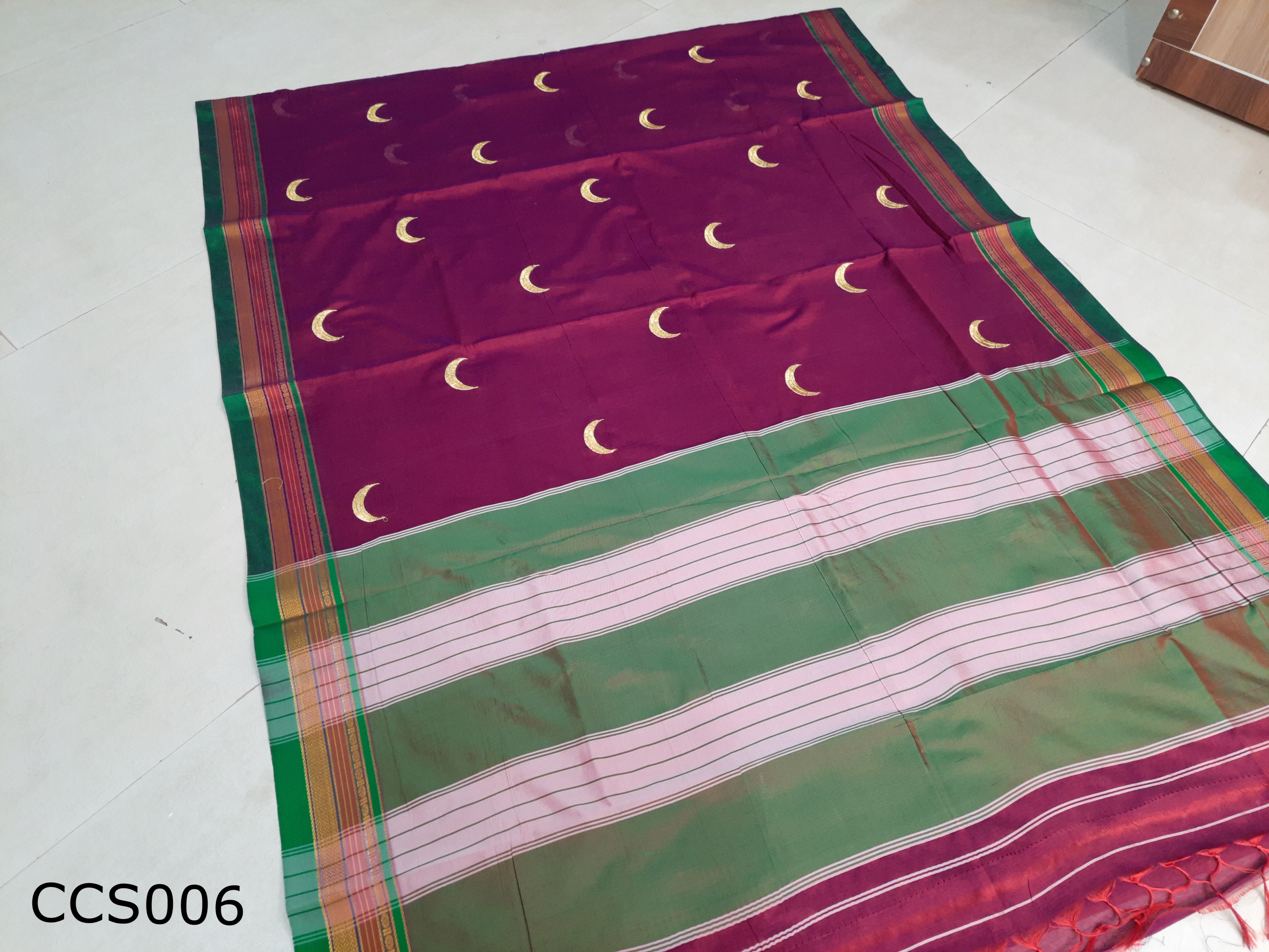 Cotton Silk Chandrasra Embroidery