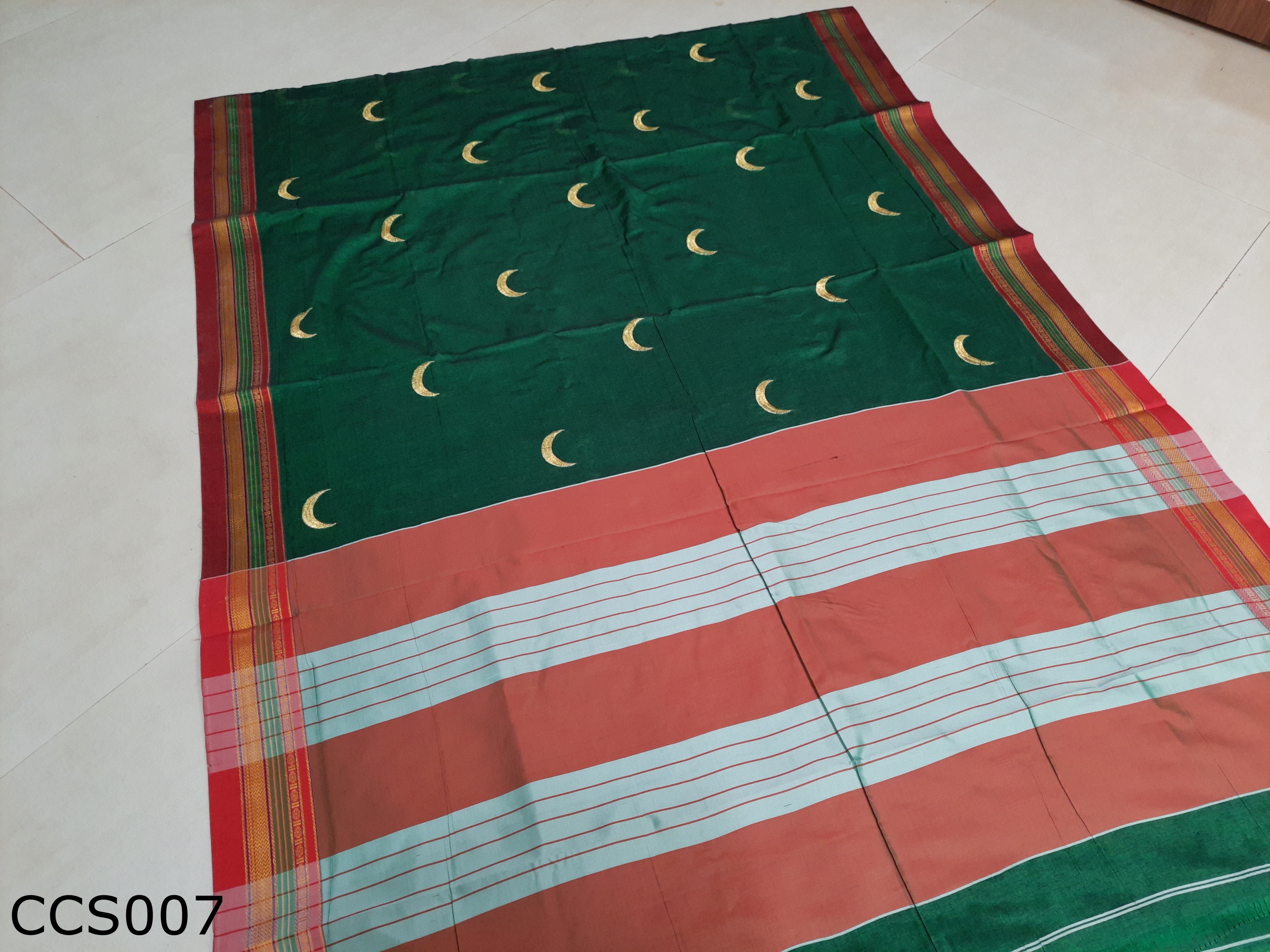 Cotton Silk Chandrasara Embroidery