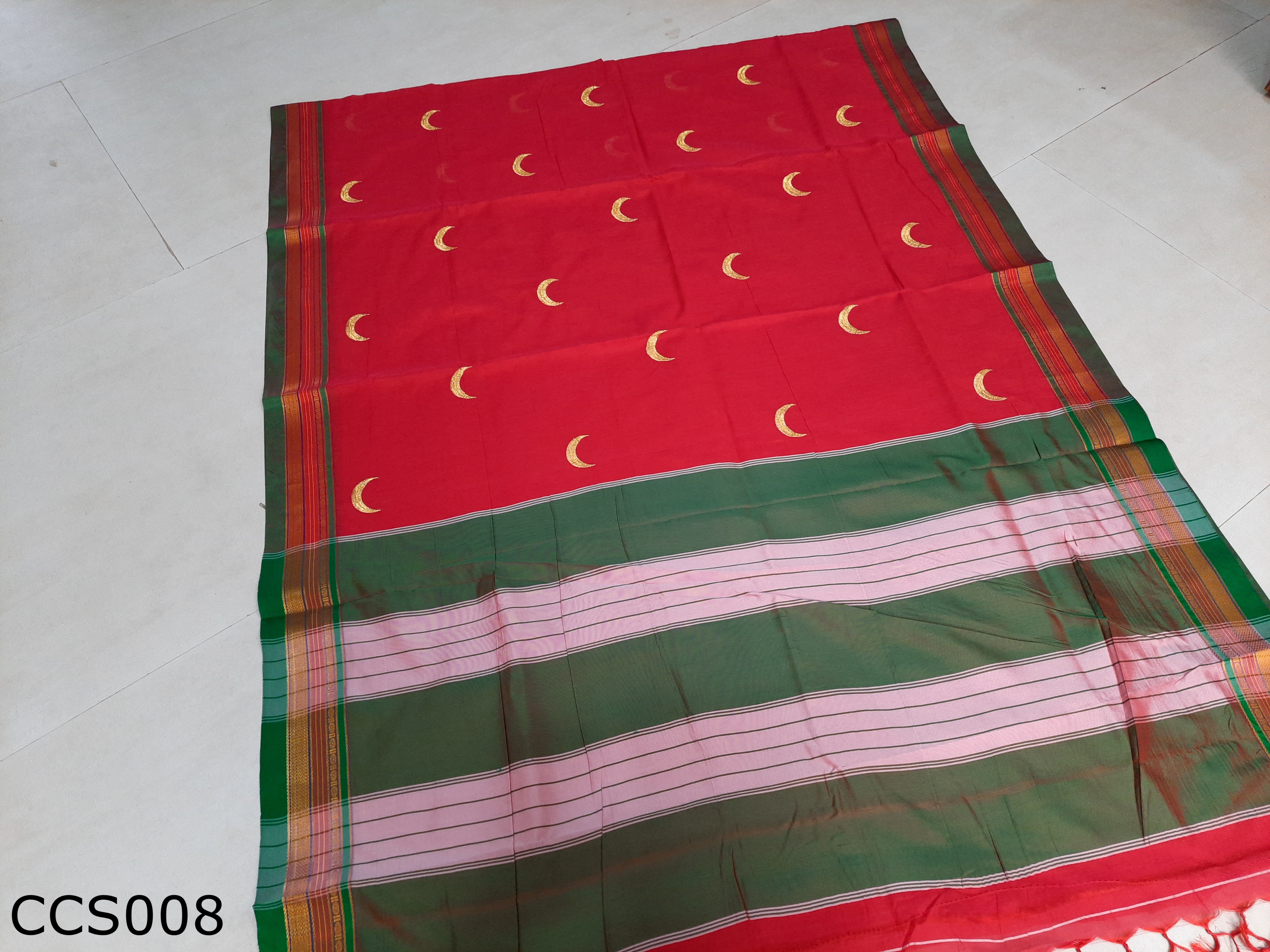 Cotton Silk Chandrasara Embroidery