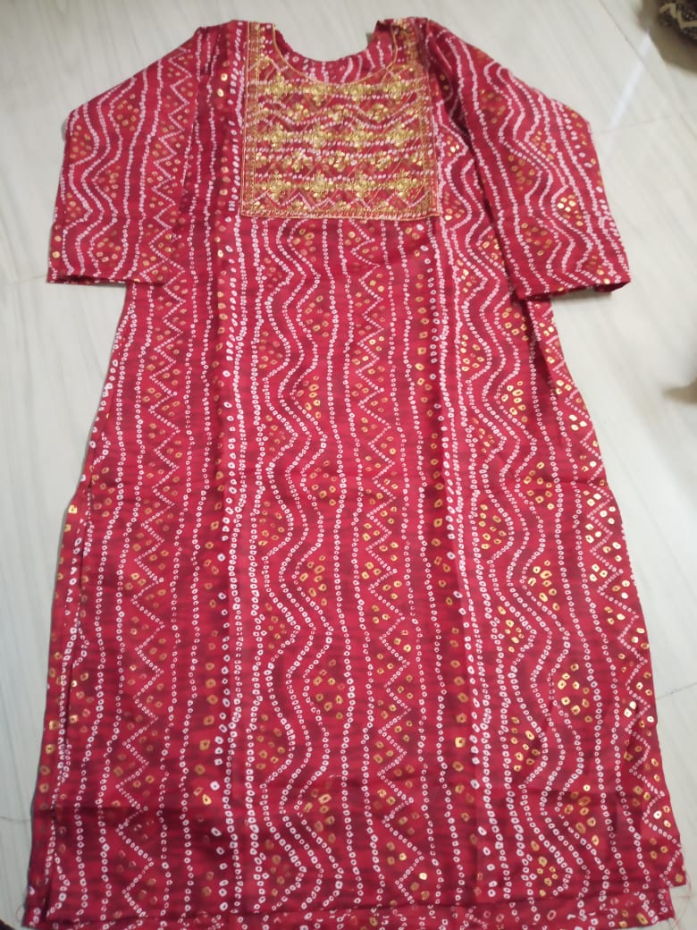 Bandhani Kurtis 