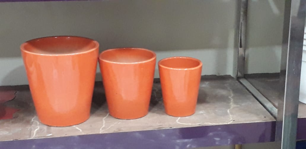 Ceramic pots Set (3 piece)