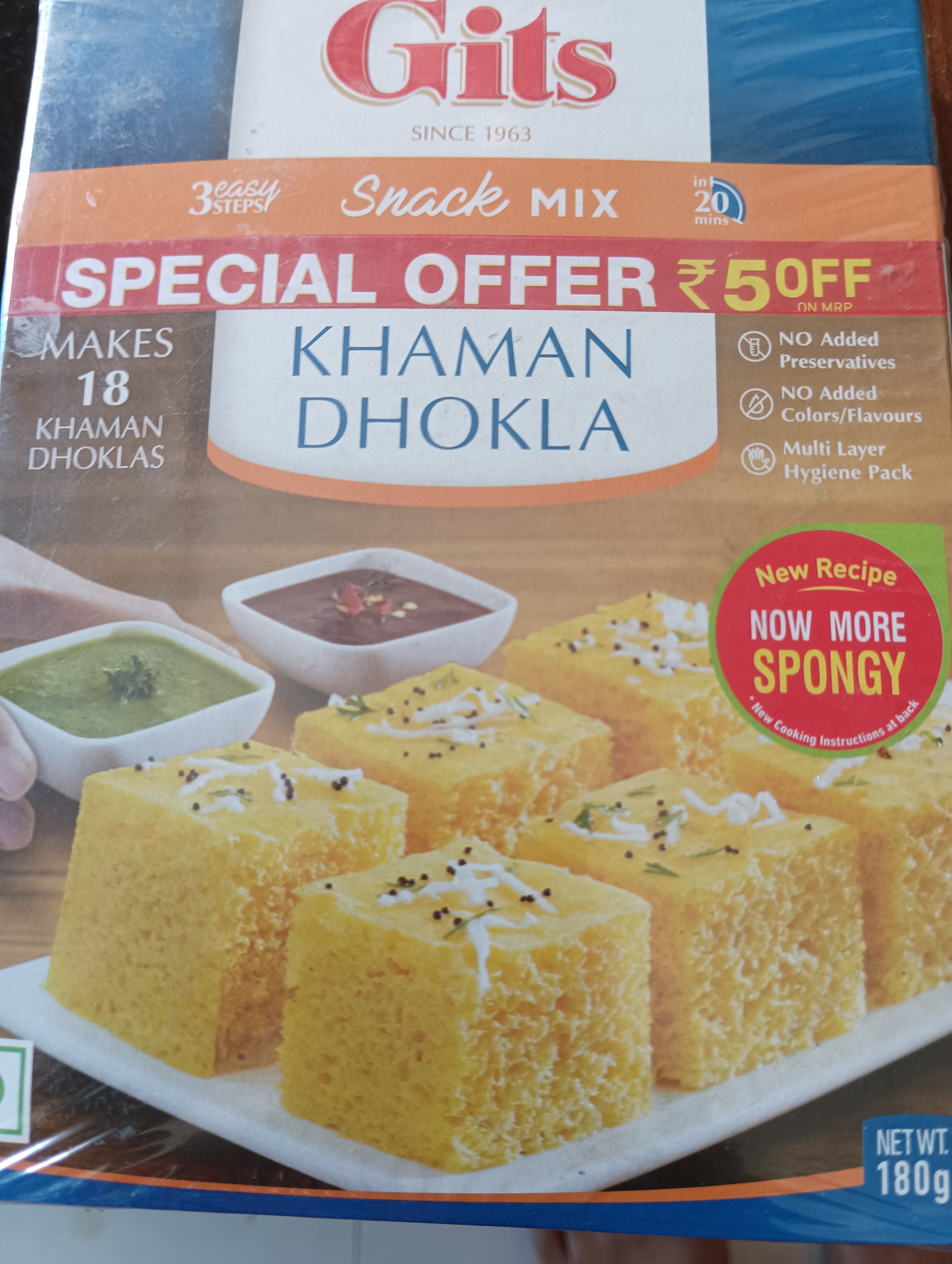 Gits khaman Dhokla