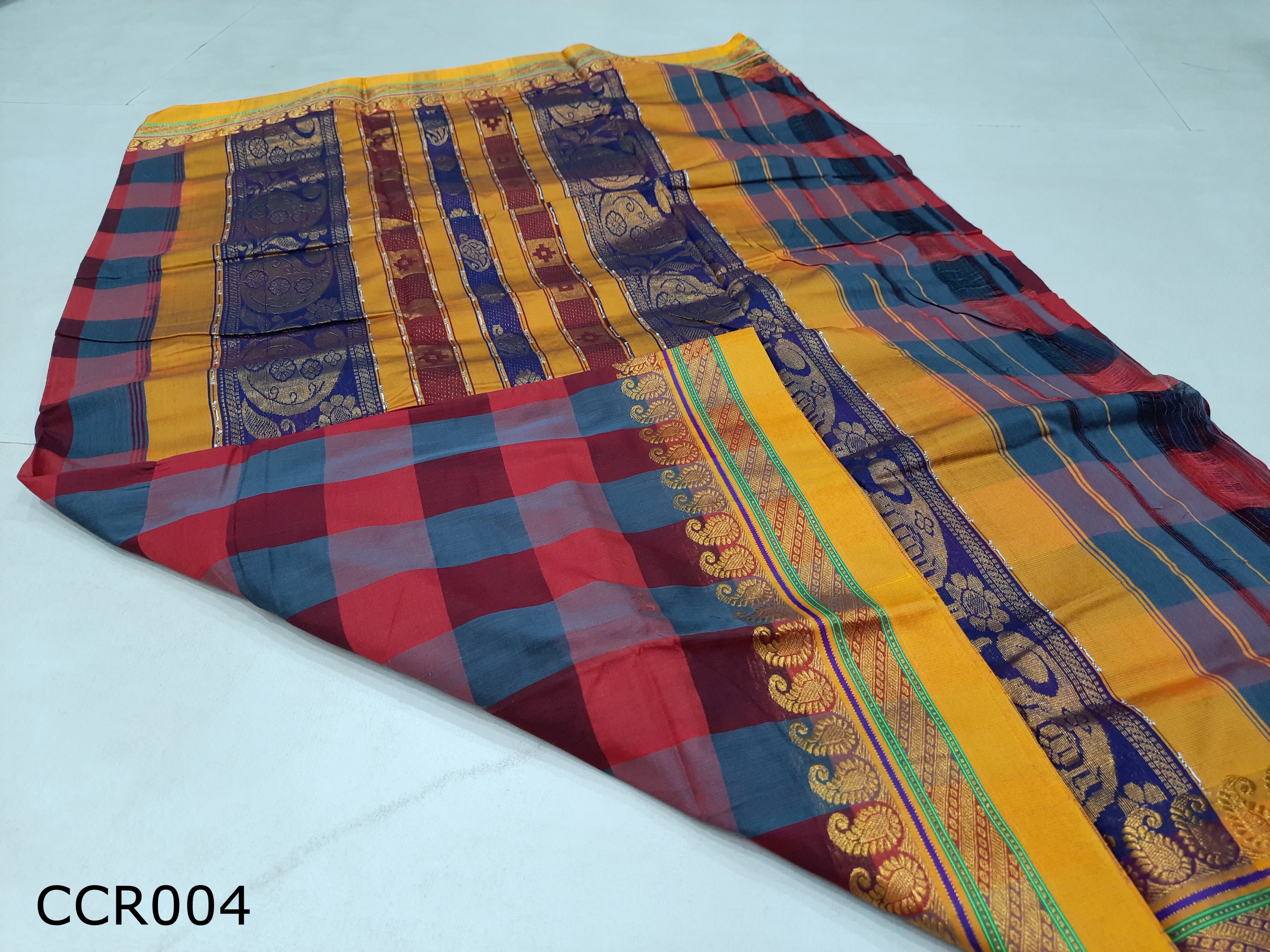 Cotton Silk Rich Pallu