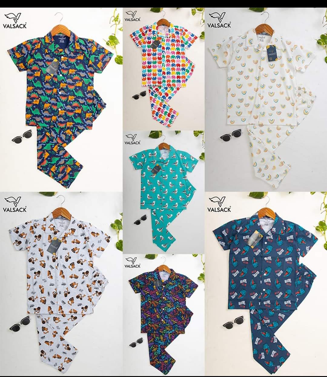 Front open nightsuit