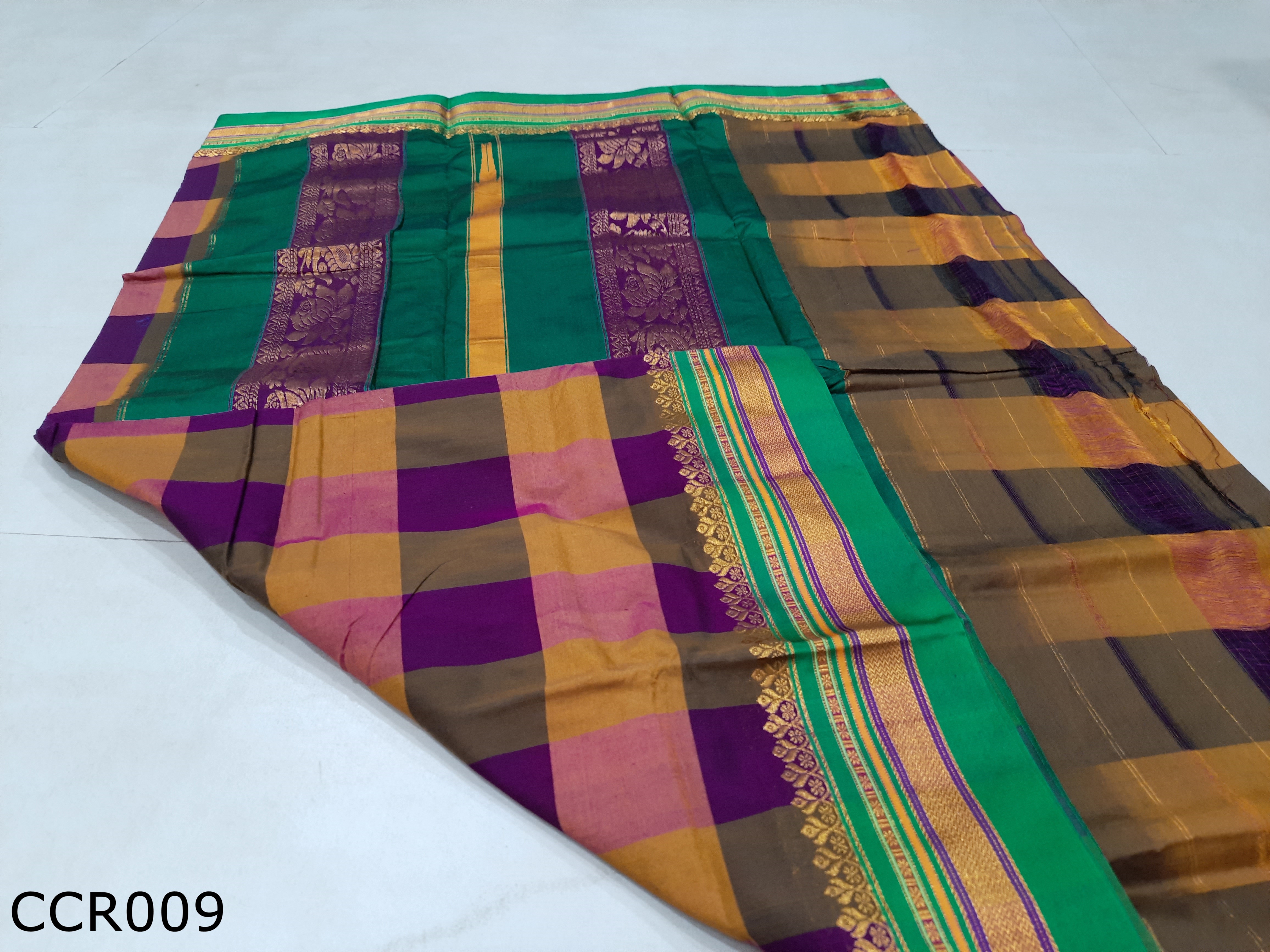 Cotton Silk Rich Pallu 